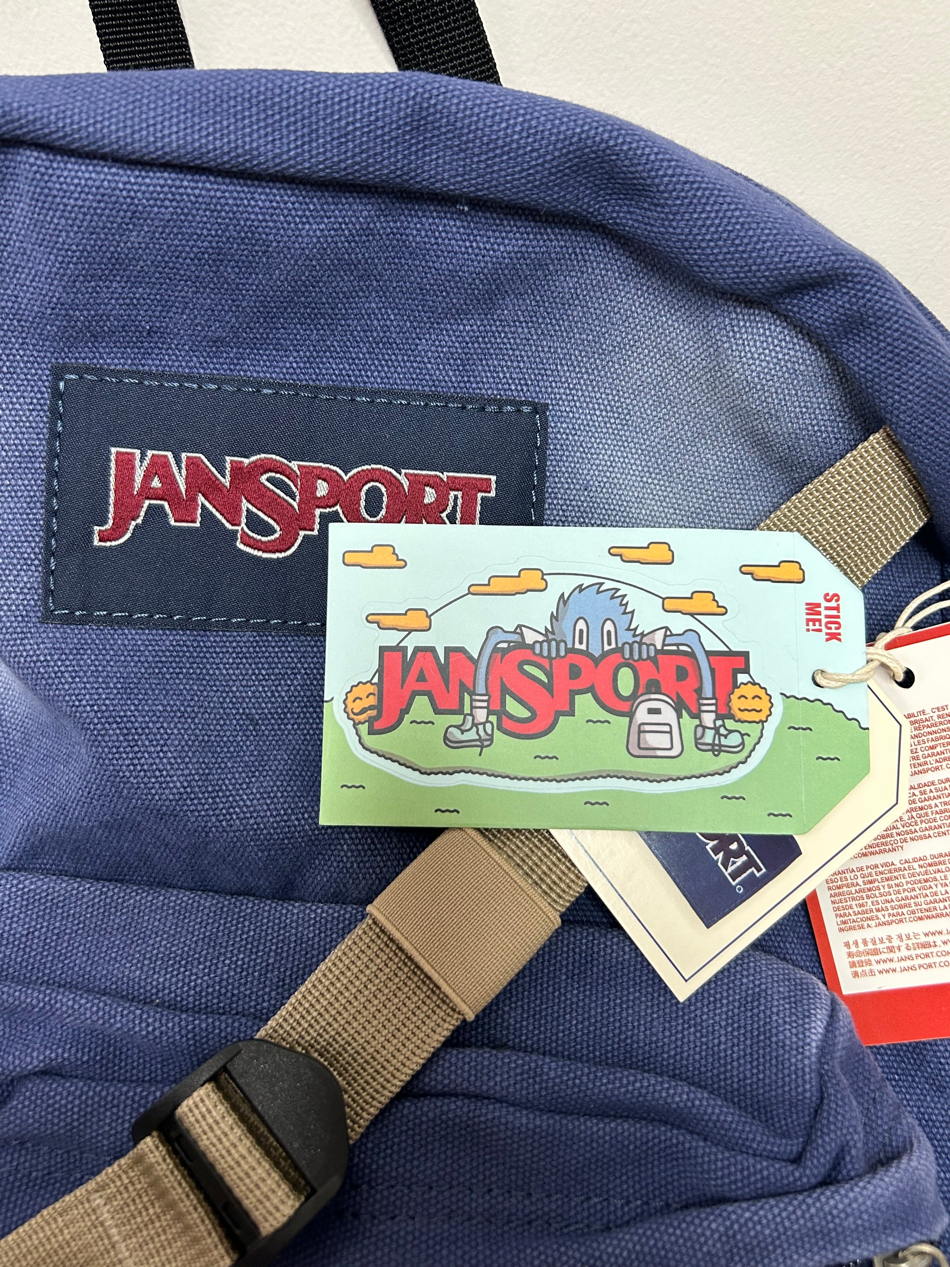 “Amazing Spider” Vintage Backpack-Washed and distressed denim